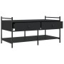 Mesa de centro madera de ingeniería negro 99x50x50 cm de , Mesas de centro - Ref: Foro24-833960, Precio: 72,59 €, Descuento: %