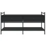 Mesa de centro madera de ingeniería negro 99x50x50 cm de , Mesas de centro - Ref: Foro24-833960, Precio: 71,72 €, Descuento: %