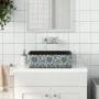Lavabo de encimera rectangular cerámica negro azul 46x35,5x13cm by , Sinks - Ref: Foro24-155071, Price: 131,41 €, Discount: %