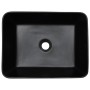 Lavabo de encimera rectangular cerámica negro azul 46x35,5x13cm de , Lavabos - Ref: Foro24-155071, Precio: 133,83 €, Descuent...