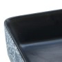 Lavabo de encimera rectangular cerámica negro azul 46x35,5x13cm de , Lavabos - Ref: Foro24-155071, Precio: 133,83 €, Descuent...