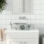 Ovale Aufsatzwaschbecken aus grauem und blauem Keramik 47x33x13 cm. von , Sinkt - Ref: Foro24-155067, Preis: 127,86 €, Rabatt: %