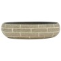 Lavabo sobre encimera ovalado cerámica multicolor 59x40x15 cm de , Lavabos - Ref: Foro24-155090, Precio: 111,93 €, Descuento: %