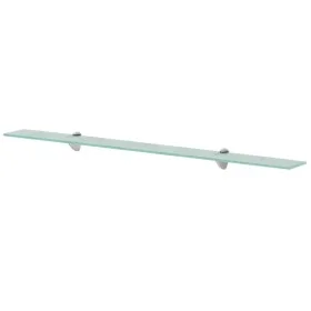 Floating glass shelf 100x10 cm 8 mm by vidaXL, Shelves and shelves - Ref: Foro24-243761, Price: 23,60 €, Discount: %