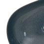 Lavabo sobre encimera ovalado cerámica arena y azul 59x40x14 cm de , Lavabos - Ref: Foro24-155099, Precio: 157,57 €, Descuent...