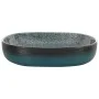 Lavabo sobre encimera ovalado cerámica turquesa 59x40x14 cm by , Sinks - Ref: Foro24-155101, Price: 151,84 €, Discount: %