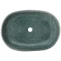 Lavabo sobre encimera ovalado cerámica turquesa 59x40x14 cm by , Sinks - Ref: Foro24-155101, Price: 151,84 €, Discount: %