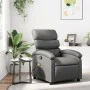 Sillón de masaje reclinable cuero sintético gris de , Sillones - Ref: Foro24-371723, Precio: 200,15 €, Descuento: %