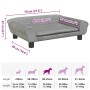 Cama para perros de terciopelo gris claro 70x48x22 cm en Camas para perros | Comprar online en Foru.es