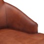 Sillas de comedor 2 unidades cuero de cabra auténtico marrón de , Sillas de comedor - Ref: Foro24-288289, Precio: 352,35 €, D...