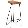Taburetes de cocina 2 unidades madera maciza de acacia de , Taburetes de cocina - Ref: Foro24-247934, Precio: 220,27 €, Descu...