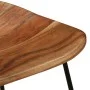 Taburetes de cocina 2 unidades madera maciza de acacia de , Taburetes de cocina - Ref: Foro24-247934, Precio: 216,65 €, Descu...
