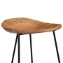 Taburetes de cocina 2 unidades madera maciza de acacia de , Taburetes de cocina - Ref: Foro24-247934, Precio: 216,65 €, Descu...