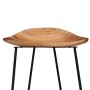 Taburetes de cocina 2 unidades madera maciza de acacia de , Taburetes de cocina - Ref: Foro24-247934, Precio: 220,27 €, Descu...