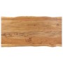 Mesa de comedor de madera maciza de acacia 140x70x76 cm de , Mesas de cocina y de comedor - Ref: Foro24-286478, Precio: 257,8...