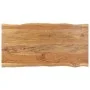 Mesa de comedor de madera maciza de acacia 140x70x76 cm by , Kitchen and dining tables - Ref: Foro24-286478, Price: 253,06 €,...