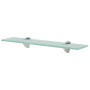Estante flotante de cristal 50x10 cm 8 mm de vidaXL, Estantes y estanterías - Ref: Foro24-243756, Precio: 22,53 €, Descuento: %