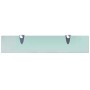 Estante flotante de cristal 50x10 cm 8 mm de vidaXL, Estantes y estanterías - Ref: Foro24-243756, Precio: 22,53 €, Descuento: %