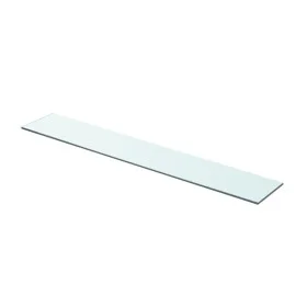 Panel de estante vidrio claro 80x12 cm de vidaXL, Estantes y estanterías - Ref: Foro24-243832, Precio: 16,86 €, Descuento: %