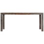 Mesa de comedor de madera maciza de sheesham gris 180x90x76 cm de , Mesas de cocina y de comedor - Ref: Foro24-248007, Precio...