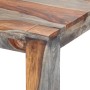 Mesa de comedor de madera maciza de sheesham gris 180x90x76 cm de , Mesas de cocina y de comedor - Ref: Foro24-248007, Precio...