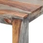 Mesa de comedor de madera maciza de sheesham gris 180x90x76 cm de , Mesas de cocina y de comedor - Ref: Foro24-248007, Precio...