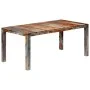 Mesa de comedor de madera maciza de sheesham gris 180x90x76 cm de , Mesas de cocina y de comedor - Ref: Foro24-248007, Precio...