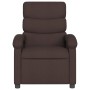 Sillón de masaje reclinable de tela marrón oscuro de , Sillones - Ref: Foro24-371706, Precio: 241,26 €, Descuento: %