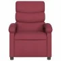 Sillón de masaje reclinable de tela color vino tinto de , Sillones - Ref: Foro24-371704, Precio: 203,11 €, Descuento: %