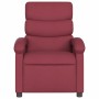 Sillón de masaje reclinable de tela color vino tinto de , Sillones - Ref: Foro24-371704, Precio: 206,21 €, Descuento: %