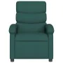 Sillón reclinable de tela verde oscuro de , Sillones - Ref: Foro24-371695, Precio: 187,54 €, Descuento: %
