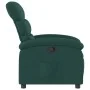 Sillón reclinable de tela verde oscuro de , Sillones - Ref: Foro24-371695, Precio: 187,54 €, Descuento: %