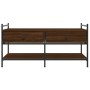 Mesa de centro madera de ingeniería roble marrón 99x50x50 cm de , Mesas de centro - Ref: Foro24-833964, Precio: 72,59 €, Desc...