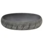 Lavabo sobre encimera ovalado cerámica negro y gris 59x40x15 cm de , Lavabos - Ref: Foro24-155080, Precio: 141,81 €, Descuent...