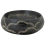 Lavabo sobre encimera ovalado cerámica negro 59x40x15 cm de , Lavabos - Ref: Foro24-155082, Precio: 141,68 €, Descuento: %