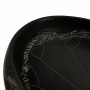 Lavabo sobre encimera ovalado cerámica negro 59x40x15 cm de , Lavabos - Ref: Foro24-155082, Precio: 141,68 €, Descuento: %