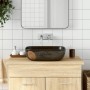 Lavabo sobre encimera rectangular cerámica negro 48x37,5x13,5cm de , Lavabos - Ref: Foro24-155094, Precio: 164,05 €, Descuent...