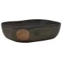 Schwarzes rechteckiges Aufsatzwaschbecken aus Keramik 48x37,5x13,5cm von , Sinkt - Ref: Foro24-155094, Preis: 160,94 €, Rabat...
