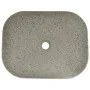 Rechteckiges Aufsatzwaschbecken aus Keramik grau 48x37,5x13,5 cm von , Sinkt - Ref: Foro24-155096, Preis: 143,24 €, Rabatt: %