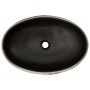 Lavabo sobre encimera ovalado cerámica multicolor 59x40x15 cm de , Lavabos - Ref: Foro24-155113, Precio: 138,85 €, Descuento: %