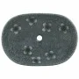 Lavabo sobre encimera ovalado cerámica azul 59x40x14 cm de , Lavabos - Ref: Foro24-155105, Precio: 136,35 €, Descuento: %