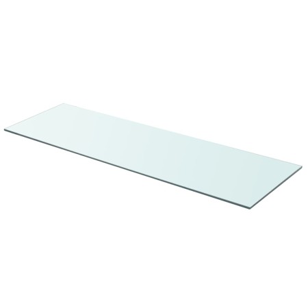 Panel de estante vidrio claro 90x30 cm de vidaXL, Estantes y estanterías - Ref: Foro24-243841, Precio: 31,17 €, Descuento: %