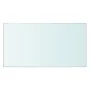 Clear glass shelf panel 30x12 cm by vidaXL, Shelves and shelves - Ref: Foro24-243807, Price: 14,50 €, Discount: %