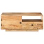 Mesa de centro de madera maciza de mango 90x50x35 cm en Mesas de centro | Comprar online en Foru.es