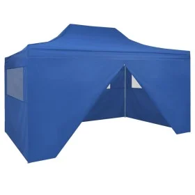 Carpa pleglable Pop-up con 4 paredes 3x4,5 m azul de vidaXL, Carpas y cenadores - Ref: Foro24-42512, Precio: 173,99 €, Descue...