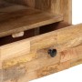 Mesa de centro de madera maciza de mango 90x50x35 cm en Mesas de centro | Comprar online en Foru.es