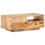 Mesa de centro de madera maciza de mango 90x50x35 cm en Mesas de centro | Comprar online en Foru.es