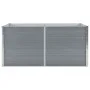 Jardinera elevada 160x80x77 cm acero galvanizado gris de vidaXL, Maceteros y jardineras - Ref: Foro24-42404, Precio: 64,65 €,...