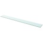 Panel de estante vidrio claro 110x12 cm de vidaXL, Estantes y estanterías - Ref: Foro24-243847, Precio: 22,30 €, Descuento: %