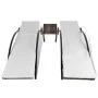 Tumbonas con mesita ratán sintético marrón de vidaXL, Tumbonas - Ref: Foro24-42490, Precio: 305,94 €, Descuento: %